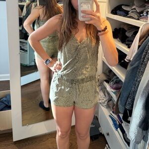 Bella Dahl Olive Jumpsuit